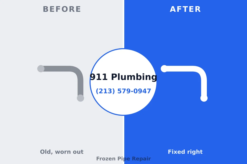 Before and after: plumbing company Manchester, GA